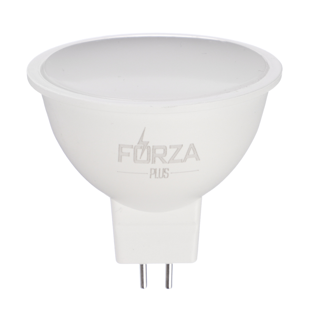 FORZA Лампа светодиодная MR16 GU5.3 5 Вт, 375 Лм, 4000 К, 175-265 В, Ra>80, IRF <5%, 1 год гар. - #1