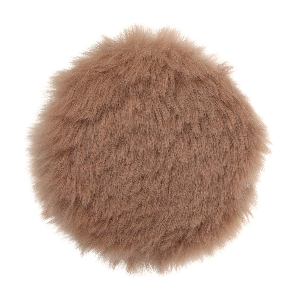 ЮНИLOOK Фурри Зеркало карманное, полиэстер, пластик АБС, стекло, диаметр 7,2см, 3 цвета - #2