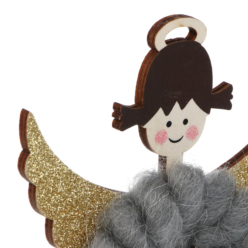 Фигурка декоративная "Ангел", 10х4х18 см, МДФ, 2 вида - #4