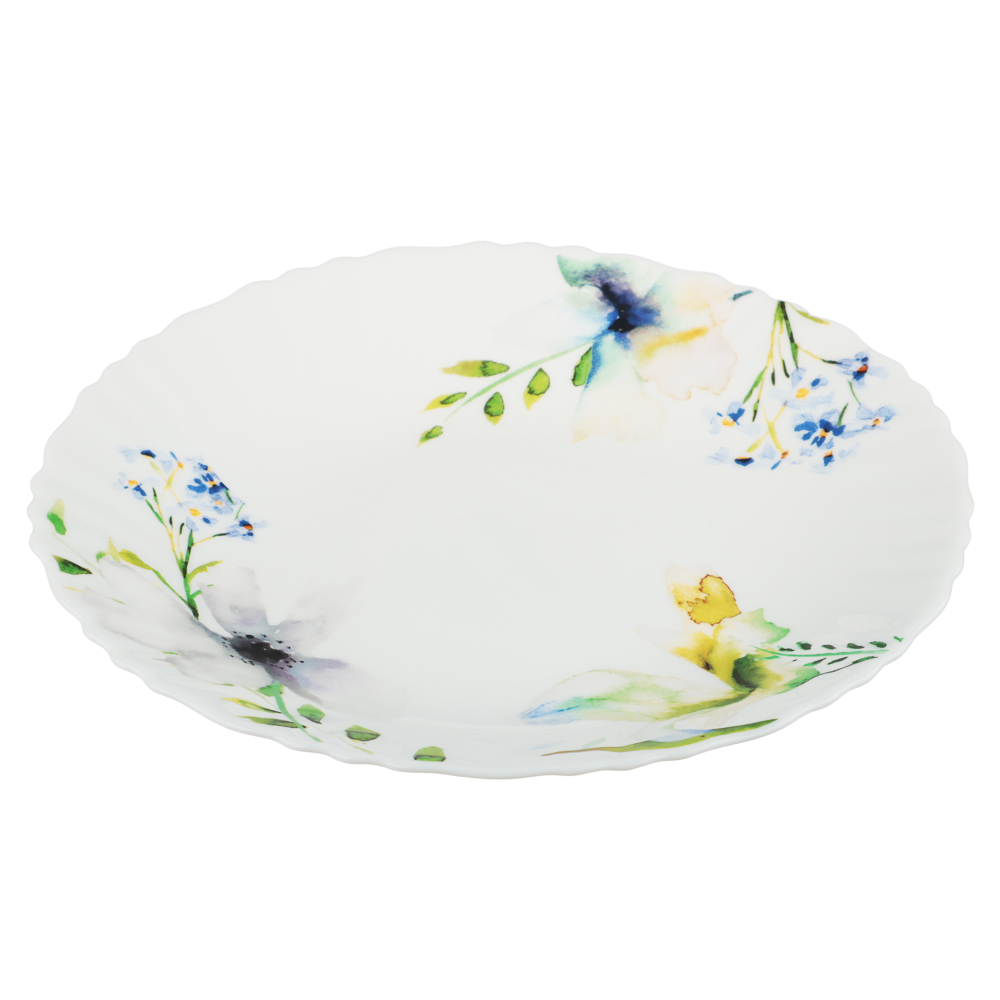 MILLIMI Шабер Набор столовой посуды 19 пр., опаловое стекло - #2