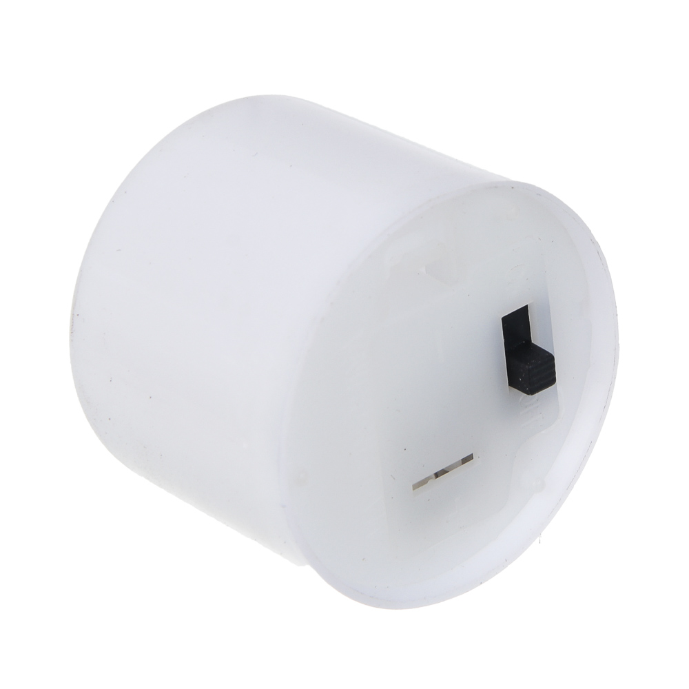 СНОУ БУМ Набор 2шт, светильник декор. LED в виде свечи, 3,7х4,5см, PP, 3хAG3, 1 режим, 2 дизайна - #4