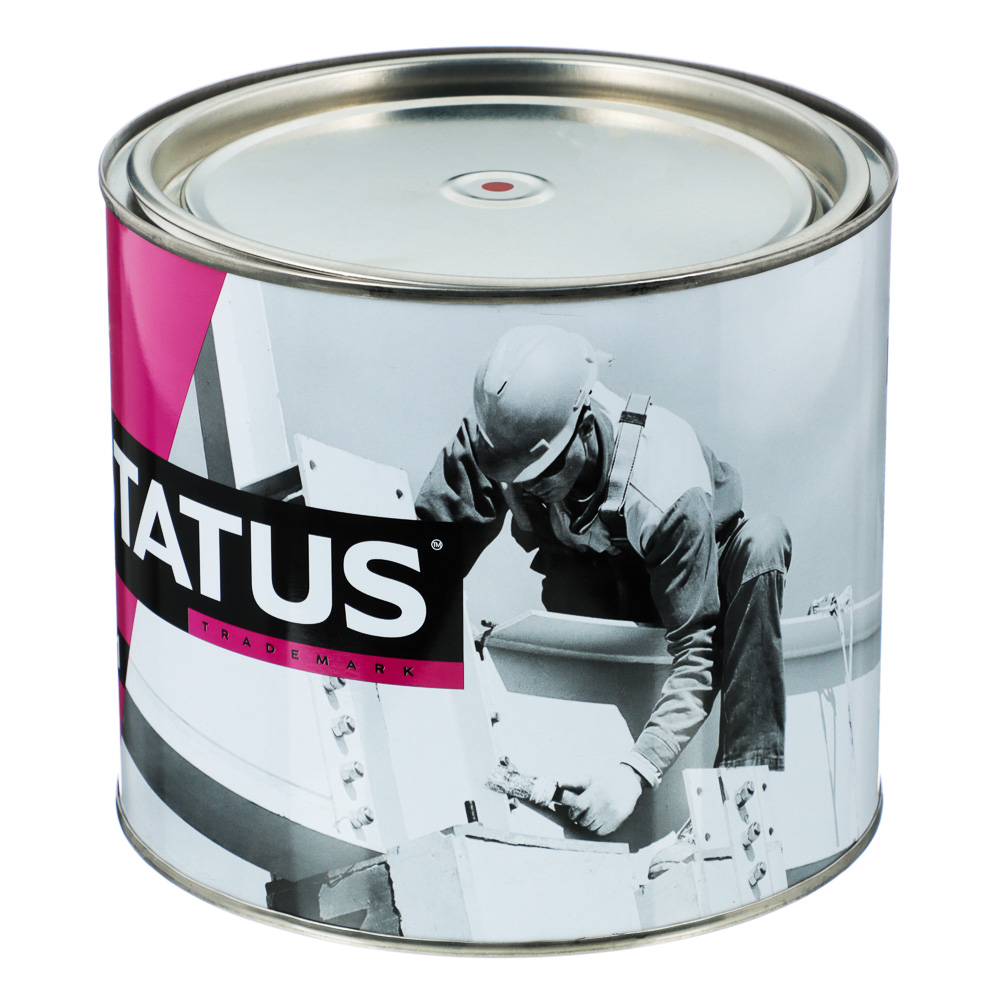 STATUS Грунт ГФ-021 Красно-коричневый 1,8кг (для металл.,дерев.,бетонных, и др. поверхностей) - #2