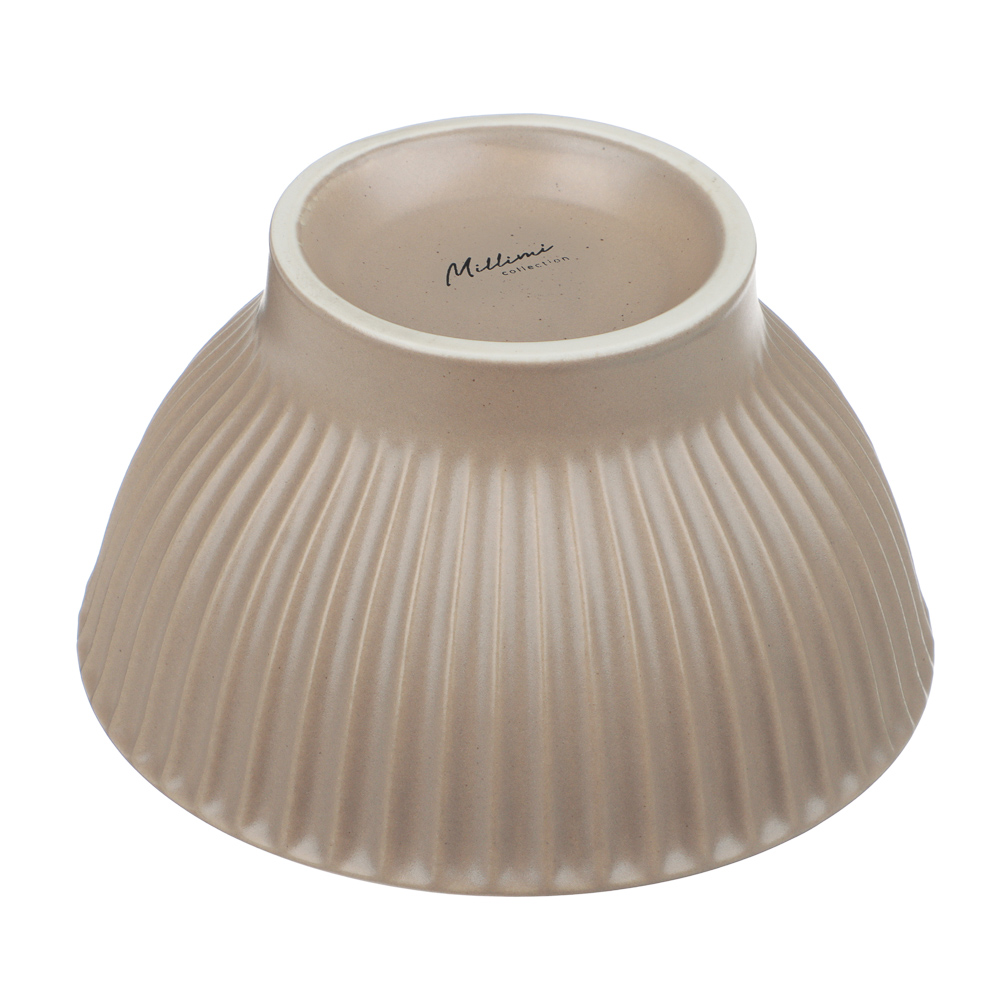 Салатник Лусия тм MILLIMI, 11см, фарфор, кофейный - #4