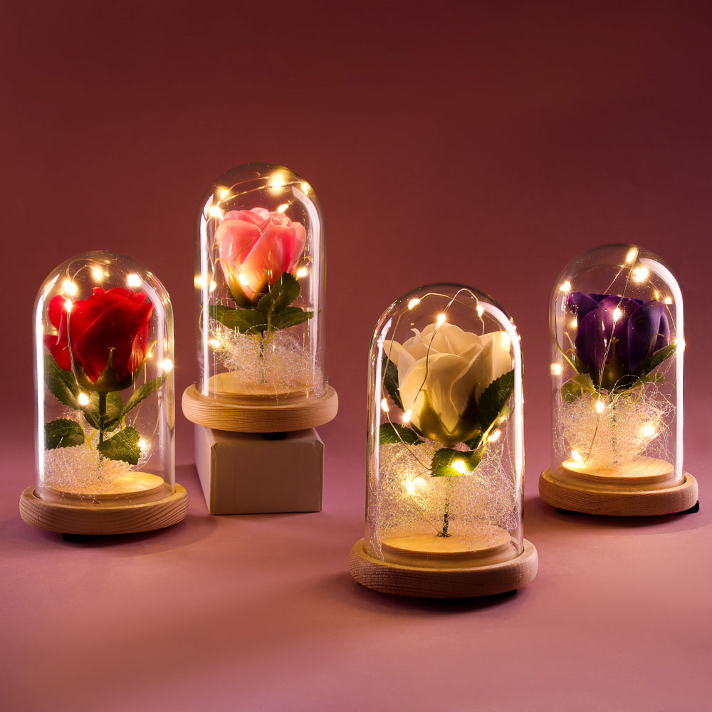 Светильник - цветочная композиция Ladecor "Роза" - #1