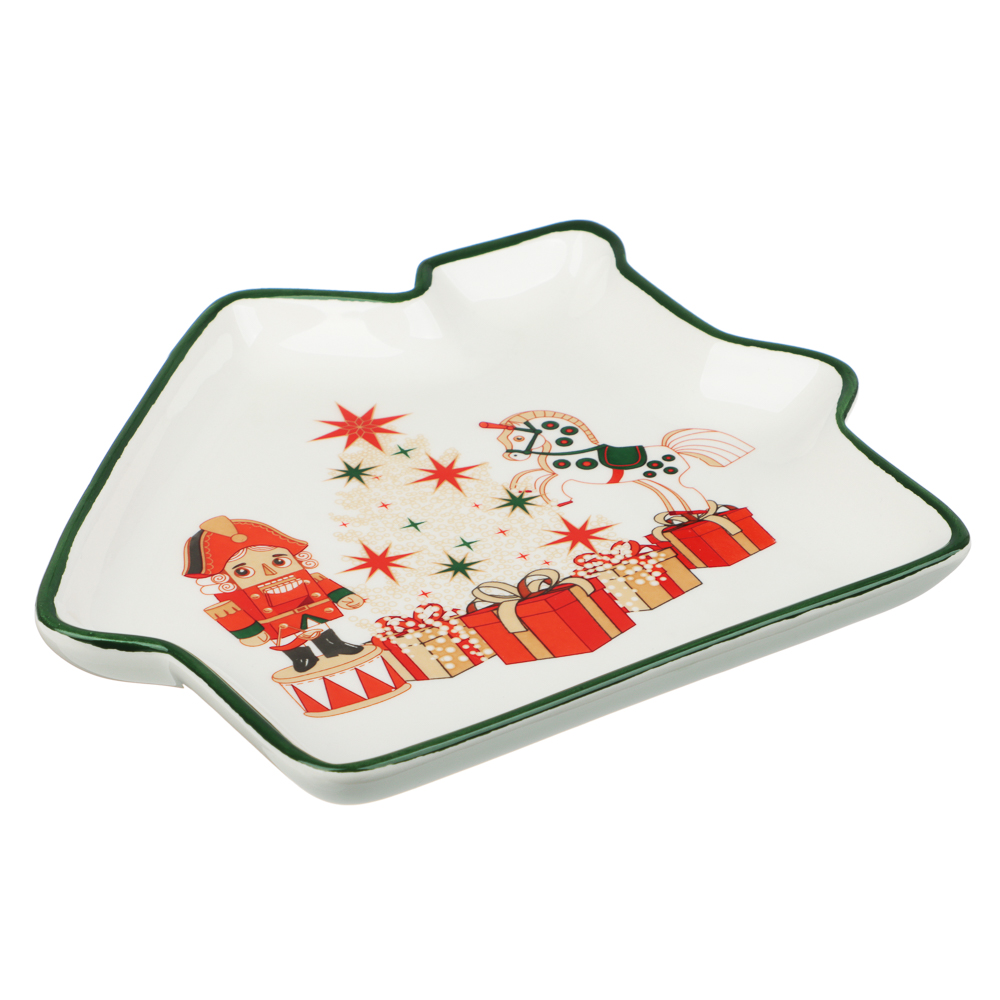 MILLIMI Щелкунчик Блюдо в форме домика, 20х18х3см, керамика - #2