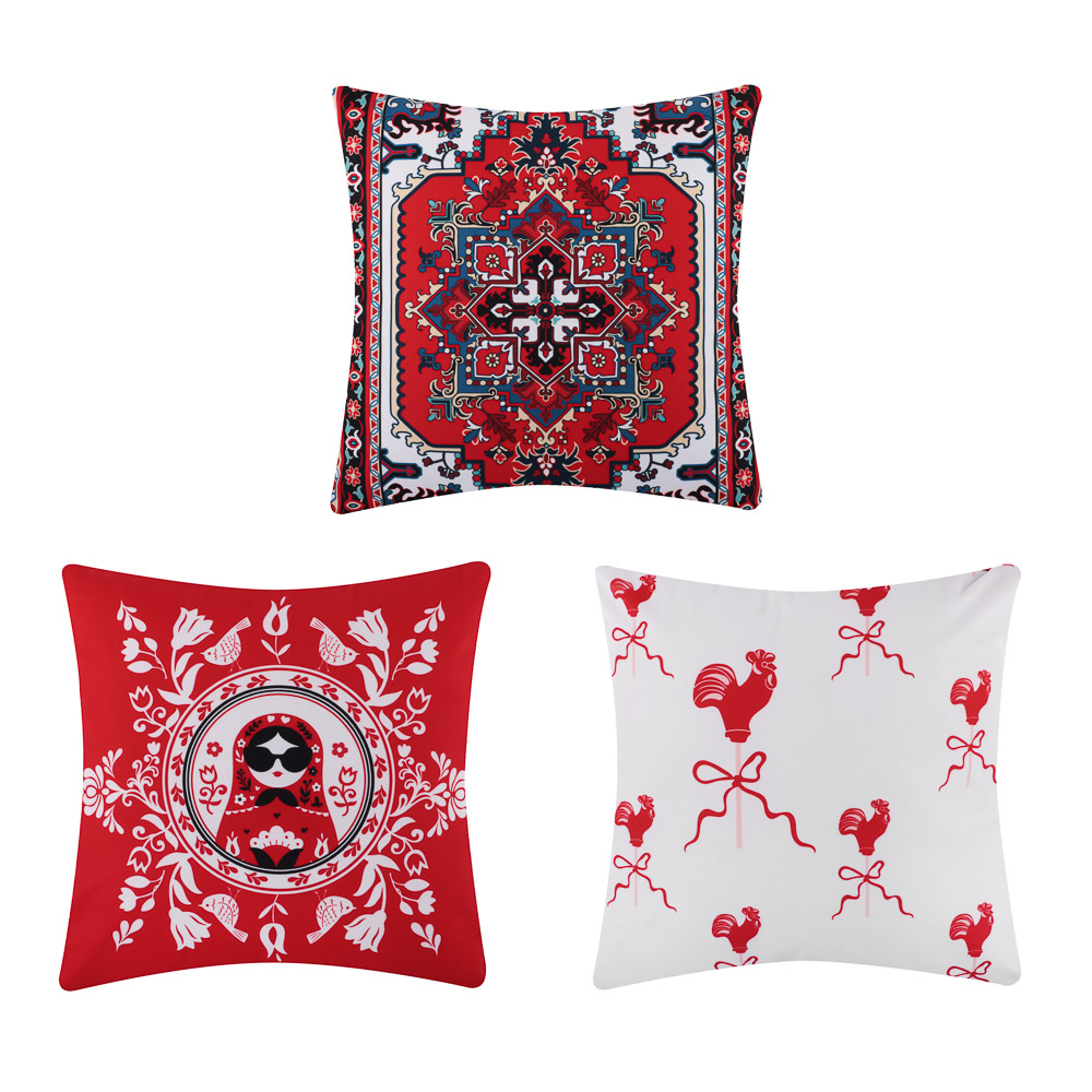 Подушка декоративная тм PROVANCE Ностальгия, 40х40см, 100% полиэстер, 3 дизайна - #3