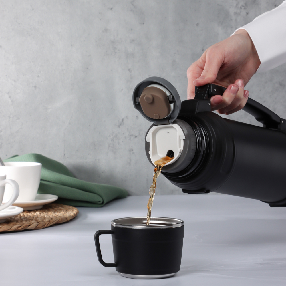 SATOSHI Акка Термос с широкой горловиной 1,20л, нержавеющая сталь 18/10 - #15