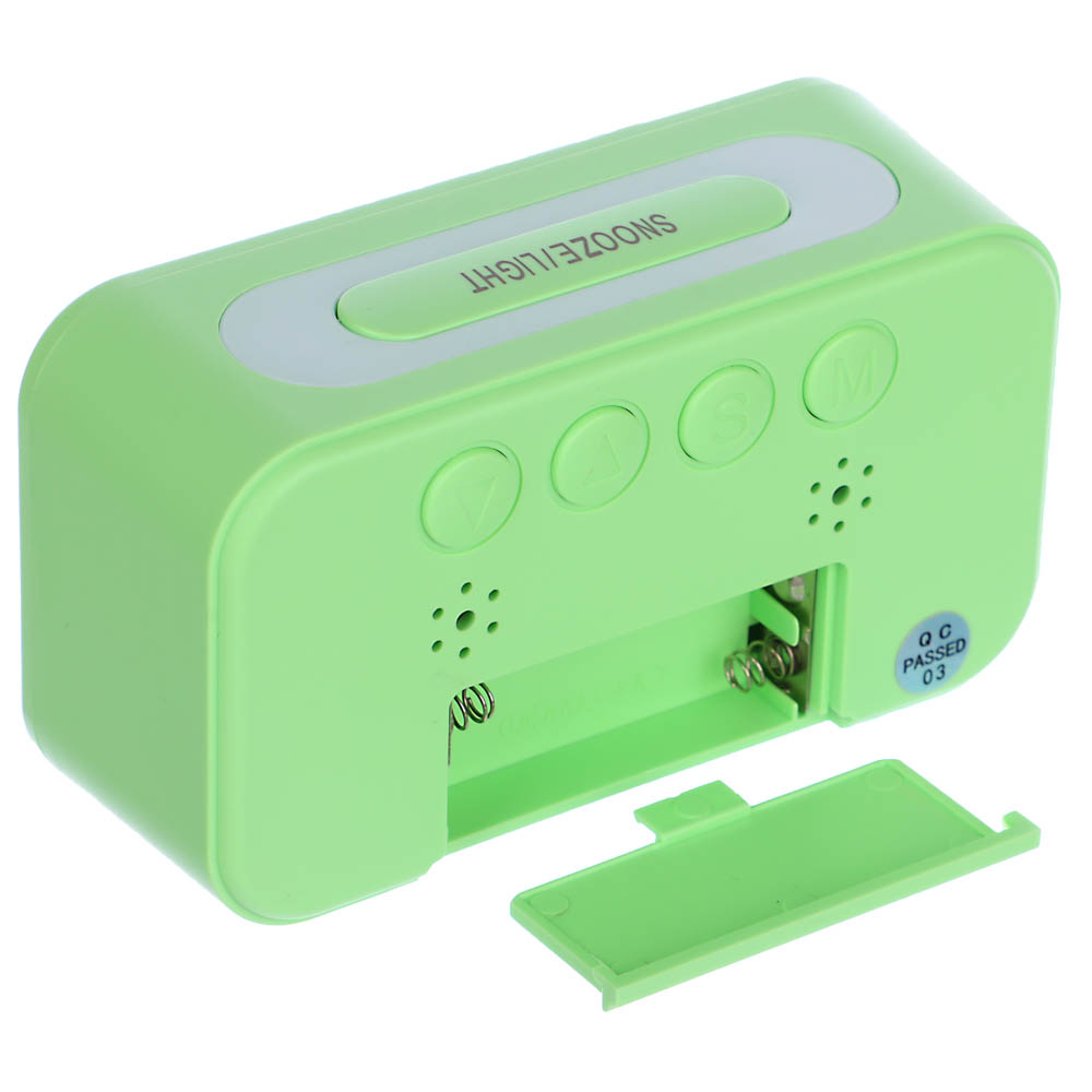 LADECOR CHRONO Будильник электронный, 10x5,5x6 см, 2xAAA, пластик, 5 цветов - #8