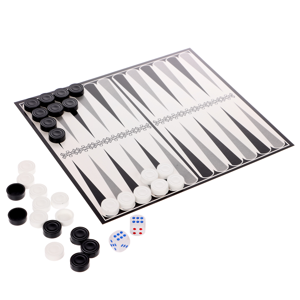 Игра настольная "Шашки, шахматы, нарды" - #4