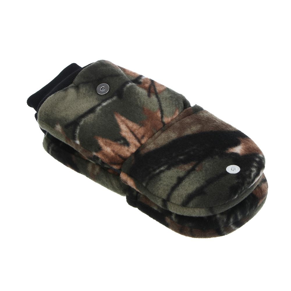 AZOR FISHING Варежки зимние флисовые с клапаном на магните, 28х11,5 см - #1