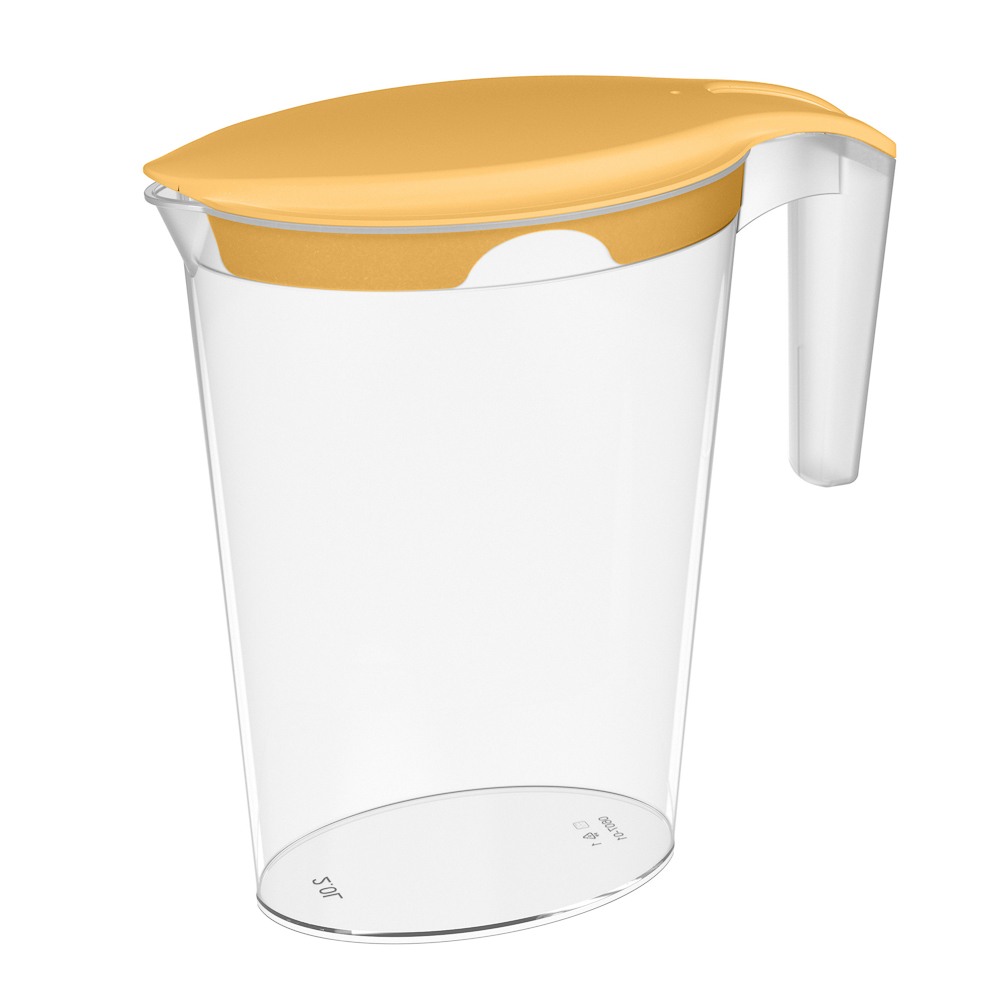 Ботаника Кувшин 2л с крышкой, пластик, 3 цвета - #4