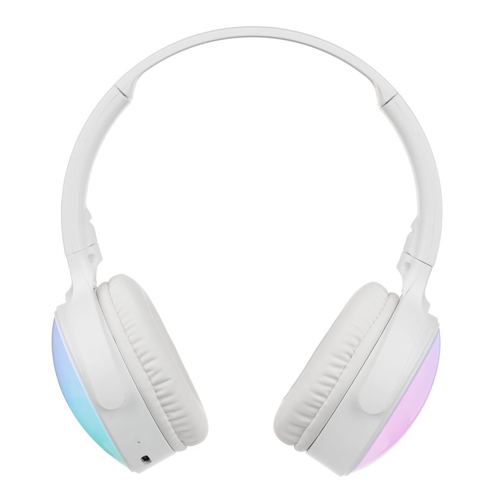 BY Наушники беспроводные полноразмерные PopKids, 300мАч, BT5.4, белый - #9