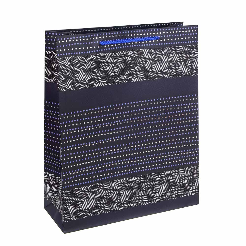 Пакет тм Fntastic подарочный, вскч бум., L 26x32x10см, полосы, 4 дизайна - #2