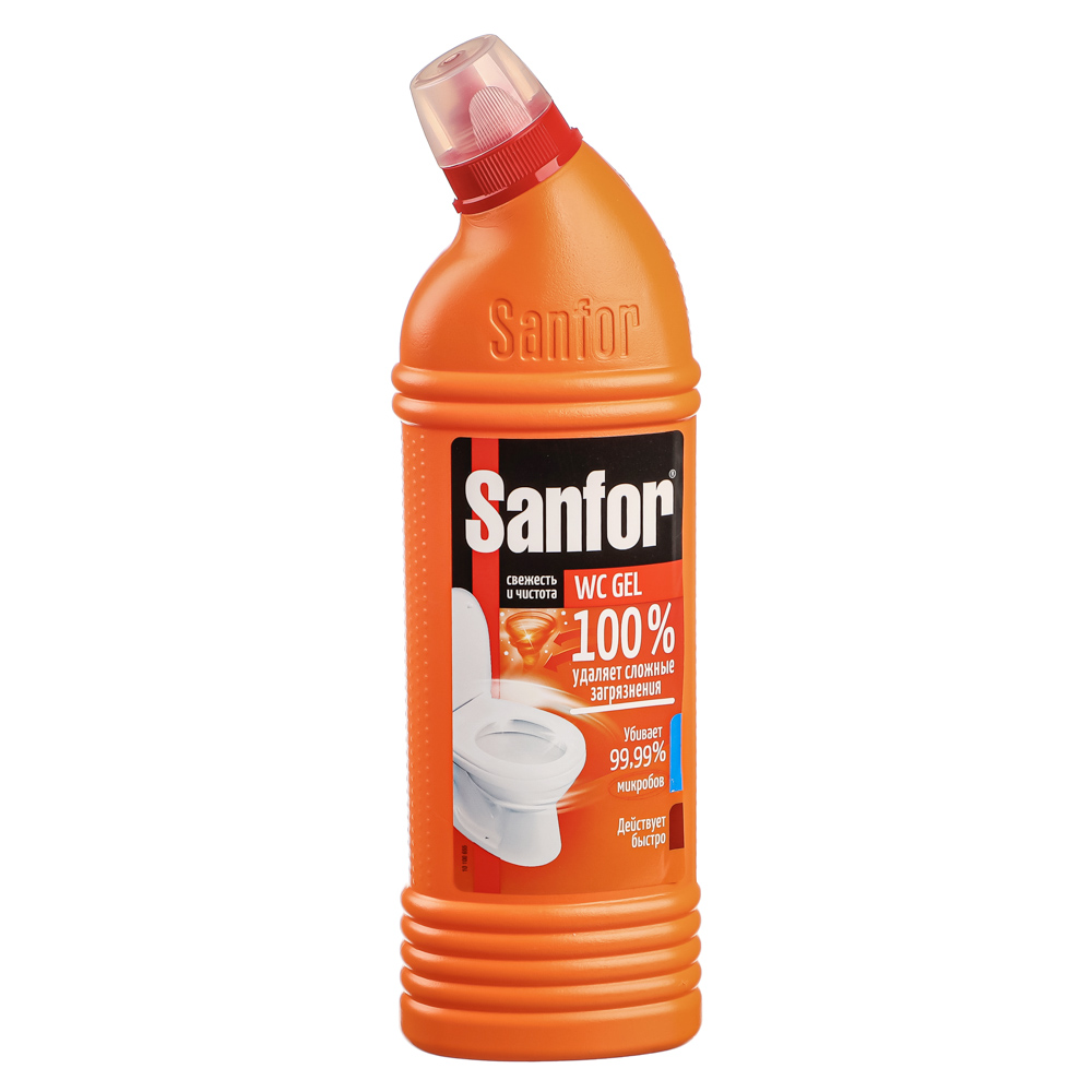 Чистящее средство для унитаза SANFOR WC Gel Super Power, 750 г - #2