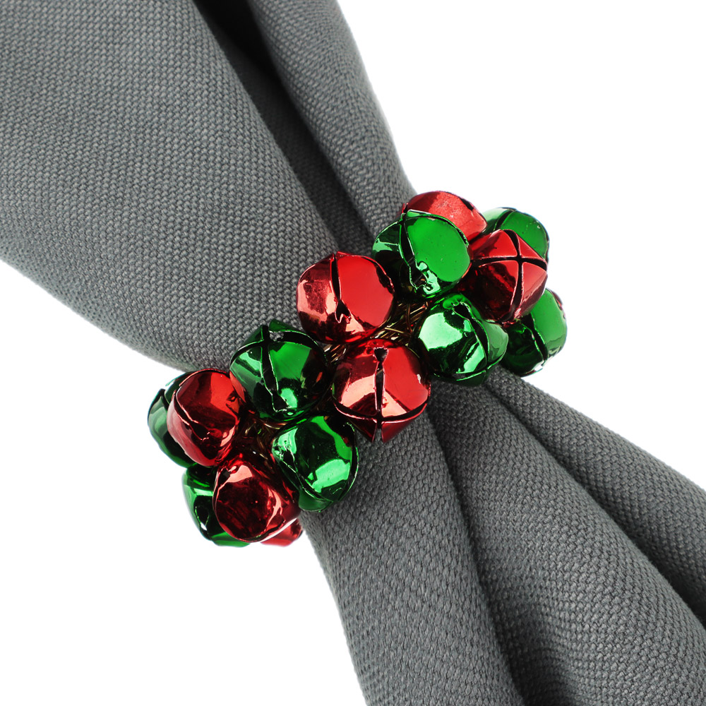 PROVANCE Асти Кольцо для салфеток 2шт, 100% металл, красно-зеленый - #1