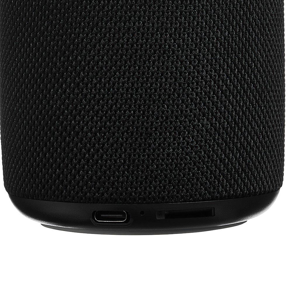 BY Колонка беспроводная GlowSound Mini, 5 Вт,подсветка, 1200мАч, microSD, ВШГ 12x8x8см, черный - #7