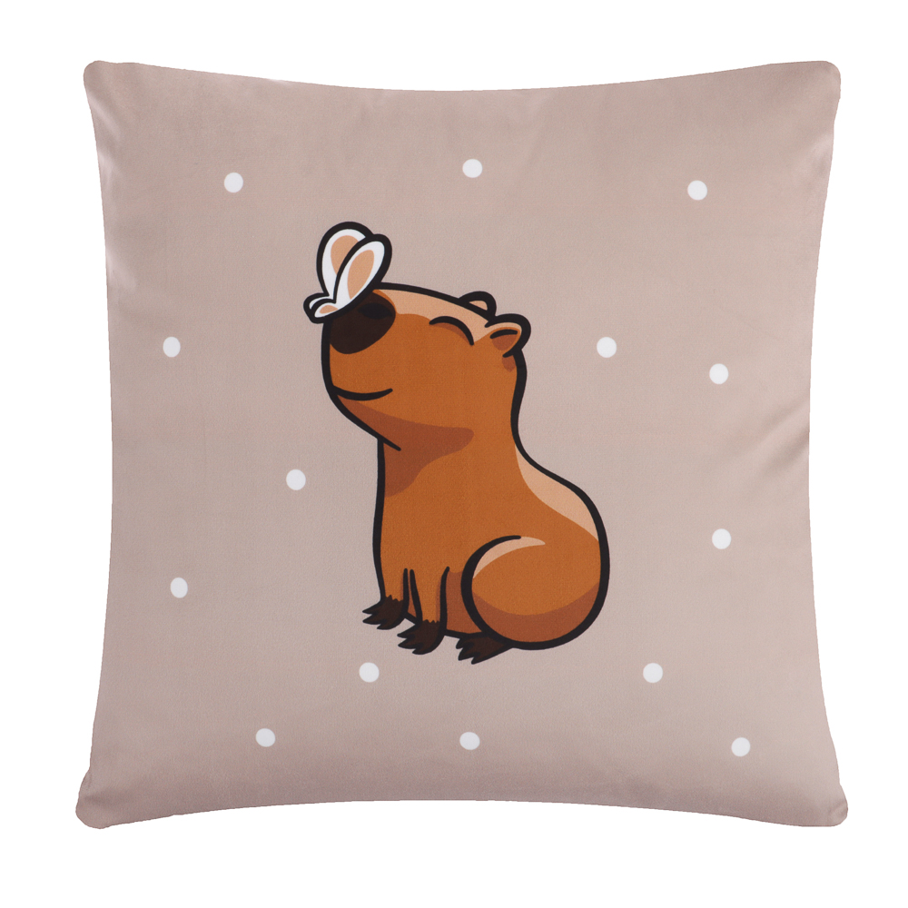 PROVANCE Капибары Подушка декоративная 40х40см, 100% полиэстер - #1