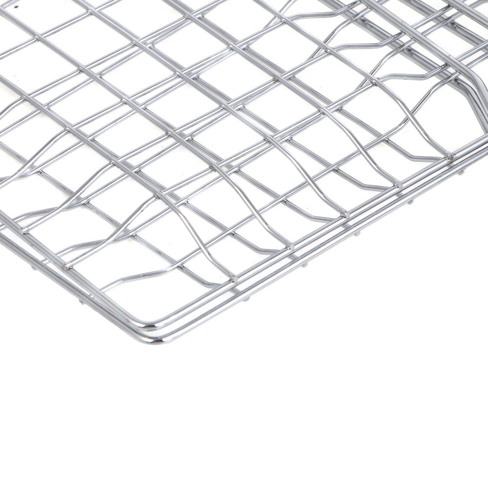 Решетка-гриль хром. тм GRILLBOOM, 20х24х2см, эконом - #2