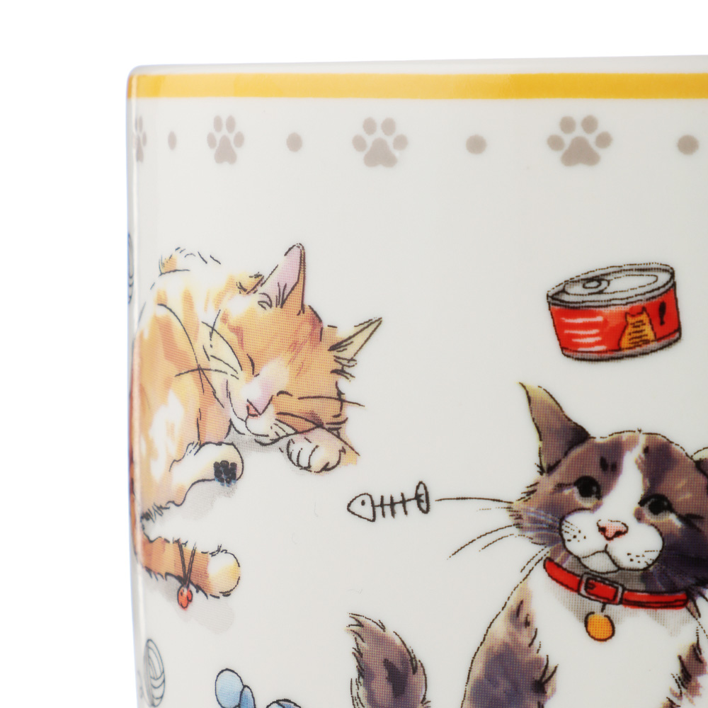 MILLIMI Кошкин дом Кружка 360мл, фарфор, 4 дизайна - #5