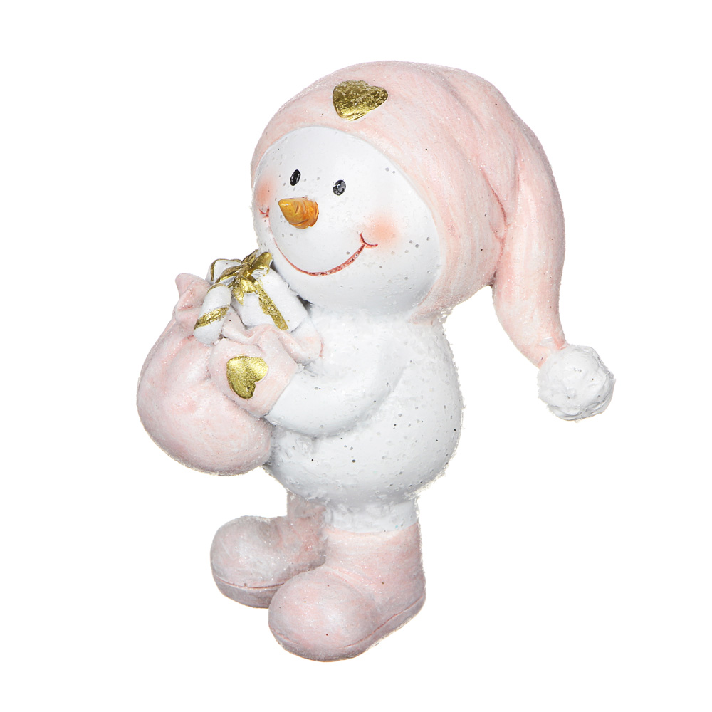 Сувенир Сноубум "Снеговик с подарками" - #3