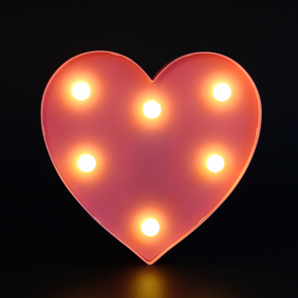 Светильник LED в форме сердца - #6