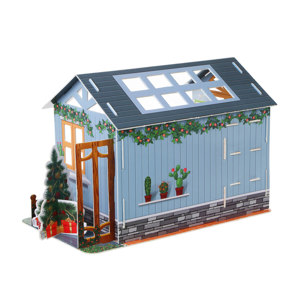 ИГРОЛЕНД Домик с мебелью, PP, ABS, картон, 26,8х7,8х19,4 см, 3 вида - #12