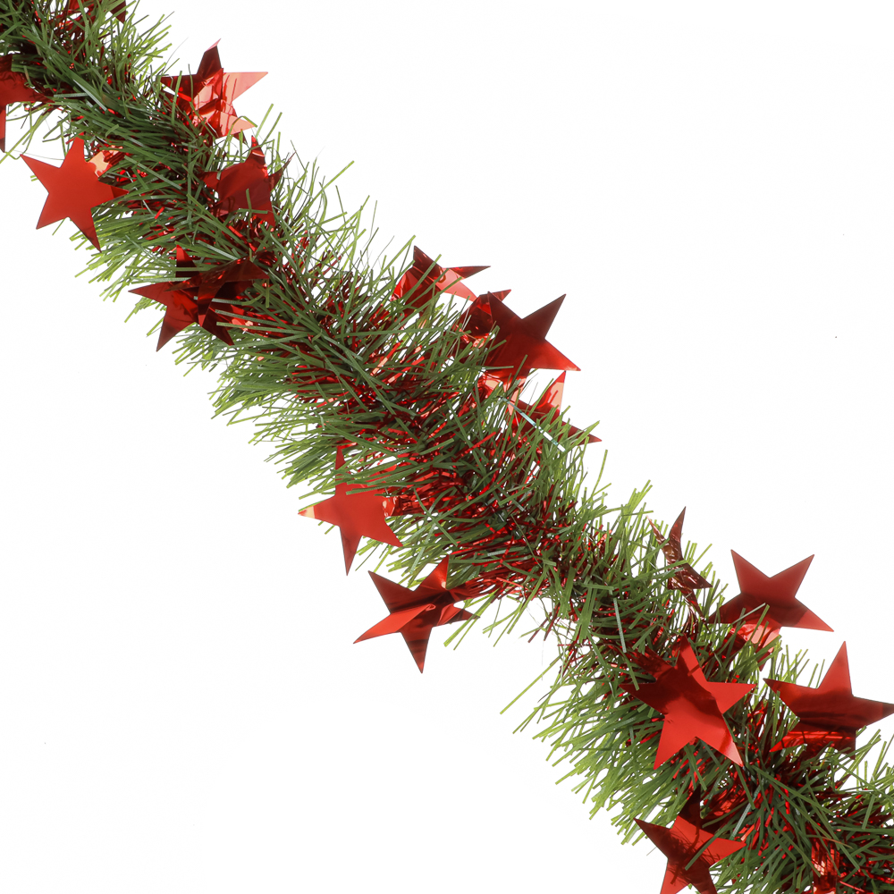 СНОУ БУМ Мишура 10x200см, ПЭТ, с фигурным декором, ПВХ, цвета в ассортименте, 26-336 - #2