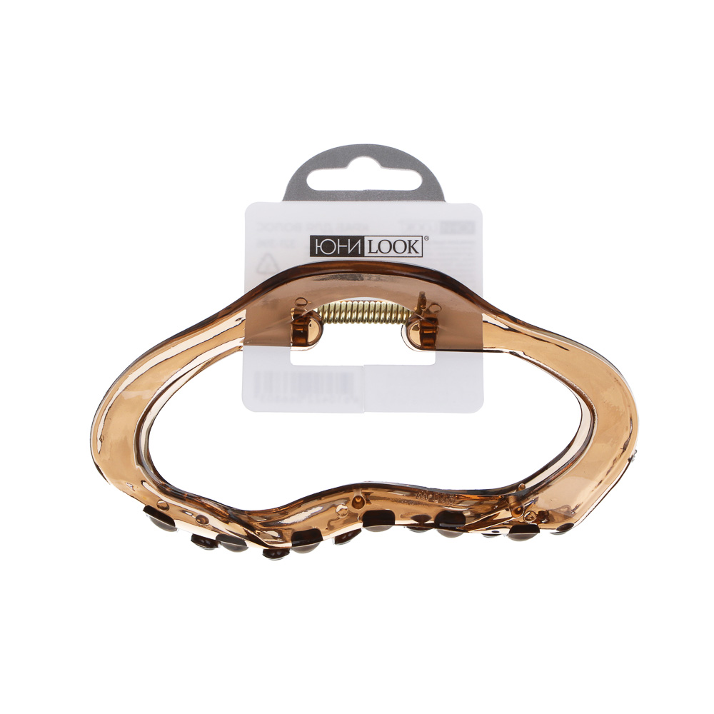 ЮНИLOOK Краб для волос, 11см, пластик, металл, 6 цв., ACS25-13 - #5