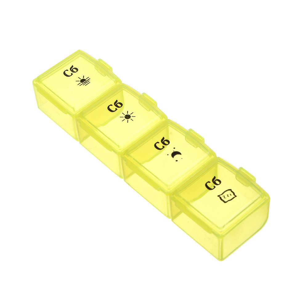 Бокс для таблеток тм VETTA, 28 ячеек, пластик, 19,5х11см - #5