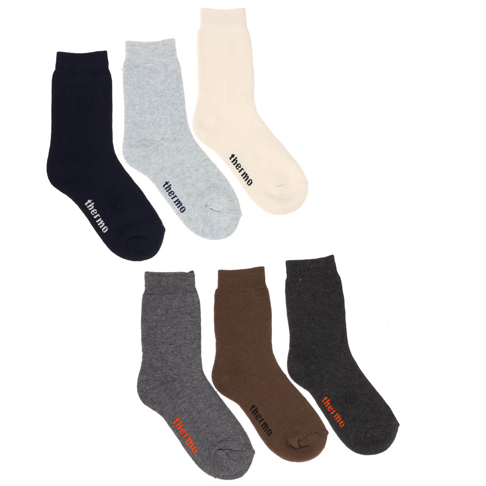 Термоноски женские классические R129, р. 36-39, состав полиэстер 92%, спандекс 6%, латекс 2% - #4