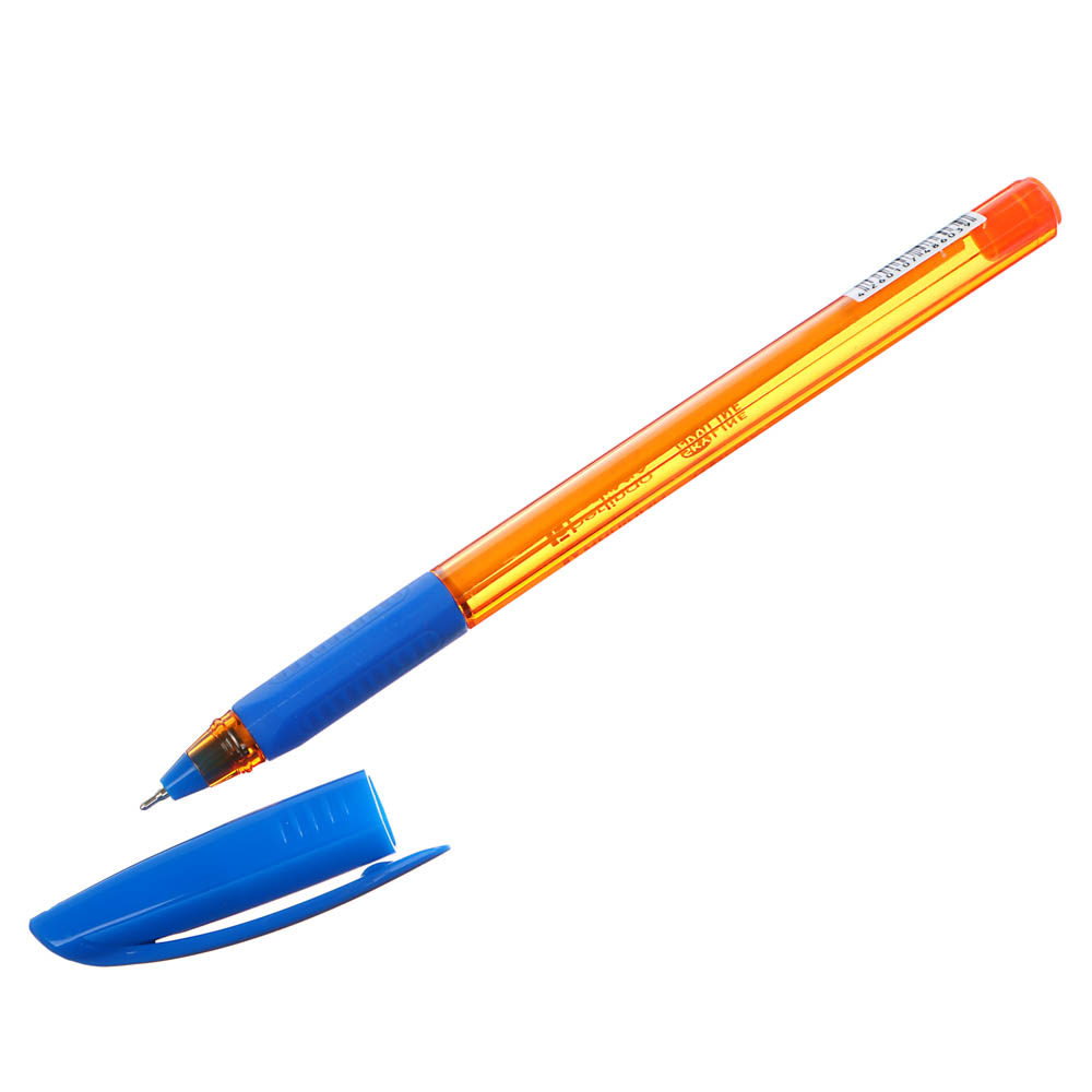 Ручка шариковая \"Скайлайн\" светло-синяя, 0,7мм, пластик, игольчатый ...