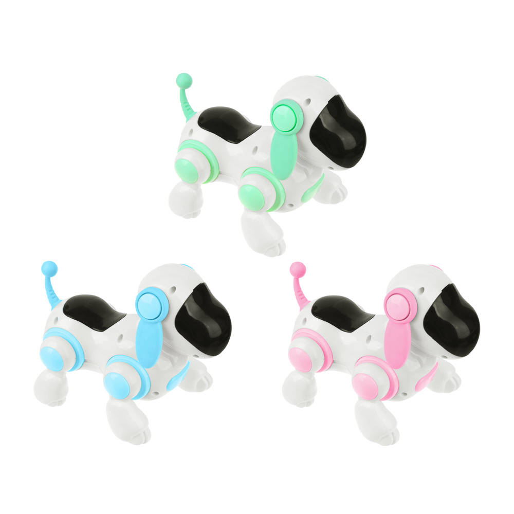 ИГРОЛЕНД Робот питомец-мини в шоубоксе, движение, свет, звук, ABS, 16х10х13см, 2хАА - #2