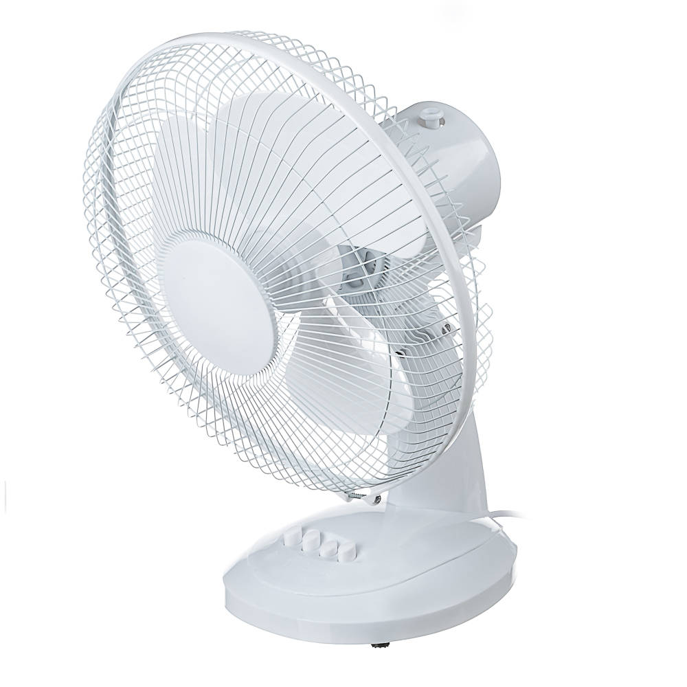 Вентилятор настольный тм LEBEN 45Вт, 3 скорости, диаметр 34см, 220в, белый - #3