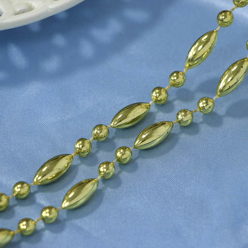 СНОУ БУМ Бусы декоративные 1x400 см, туба, 6 цветов,26-749 - #8