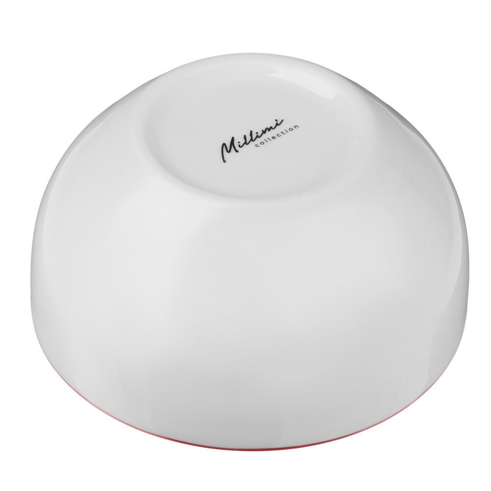 Салатник Черри тм MILLIMI, 14,3см, фарфор, белый - #6