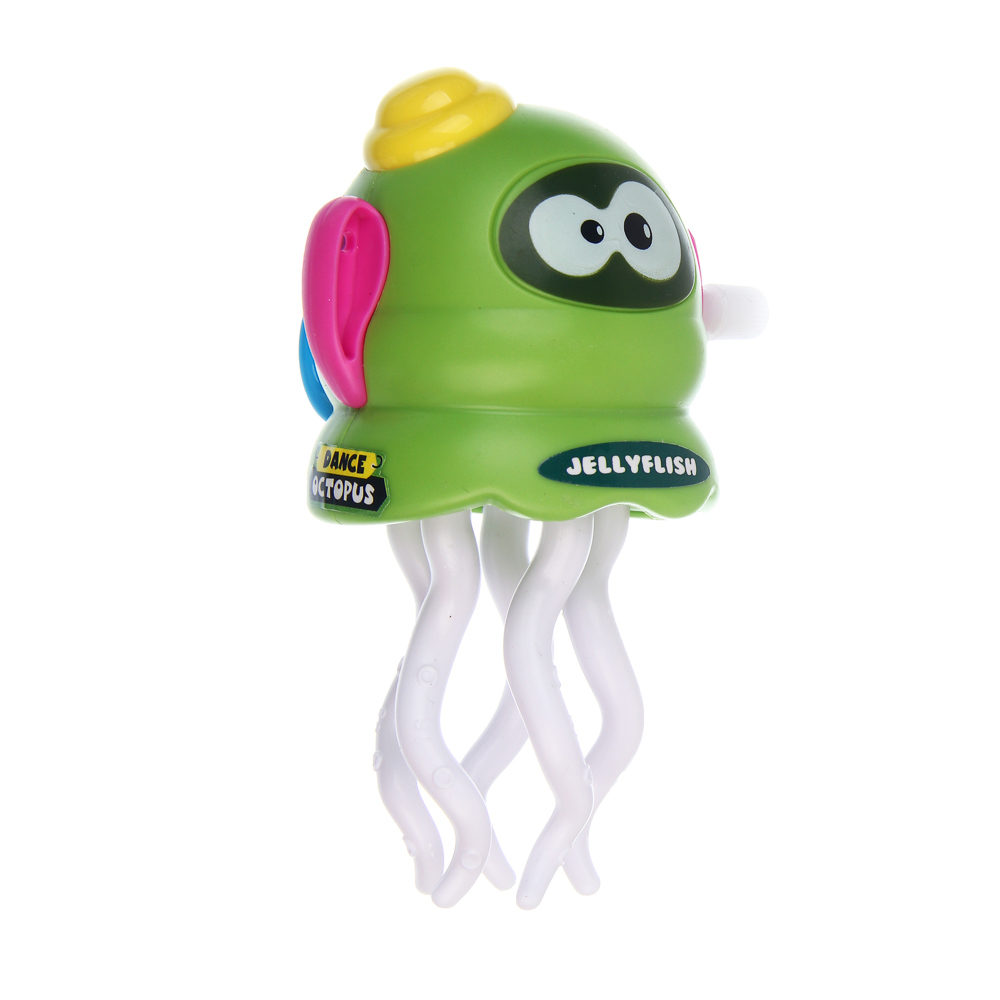 Заводная игрушка ИГРОЛЕНД "Веселая медуза", ABS, 9,5x5x5см - #5