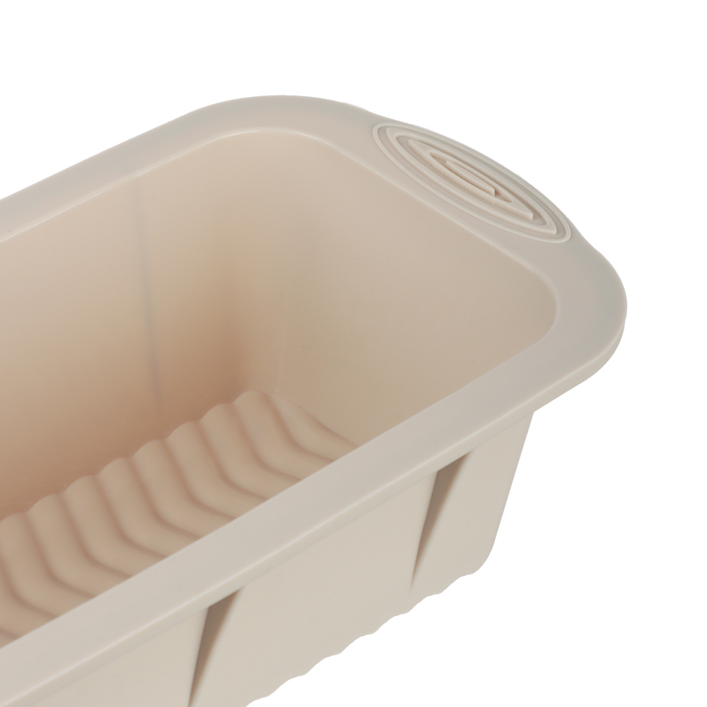 SATOSHI Форма для выпечки кекса, хлеба с ручками, 25x12x6см, силикон - #2