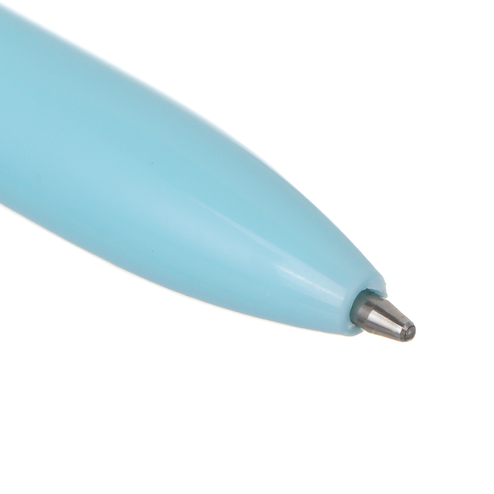 Ручка шариковая синяя 0,7мм, с LED подсветкой "Лисички", 3 вида - #4