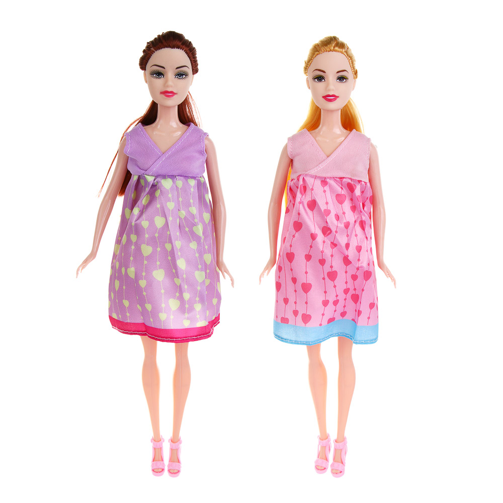 ИГРОЛЕНД Кукла с животиком и младенцами, 28 см, с акс., PVC, ABS, полиэстер, 21х7х33 см - #2