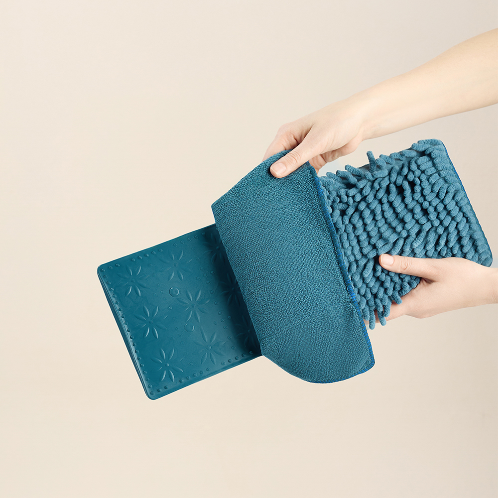 VETTA Швабра с насадкой из микрофибры, телескоп. черенок, нерж.сталь, 80-120см - #17