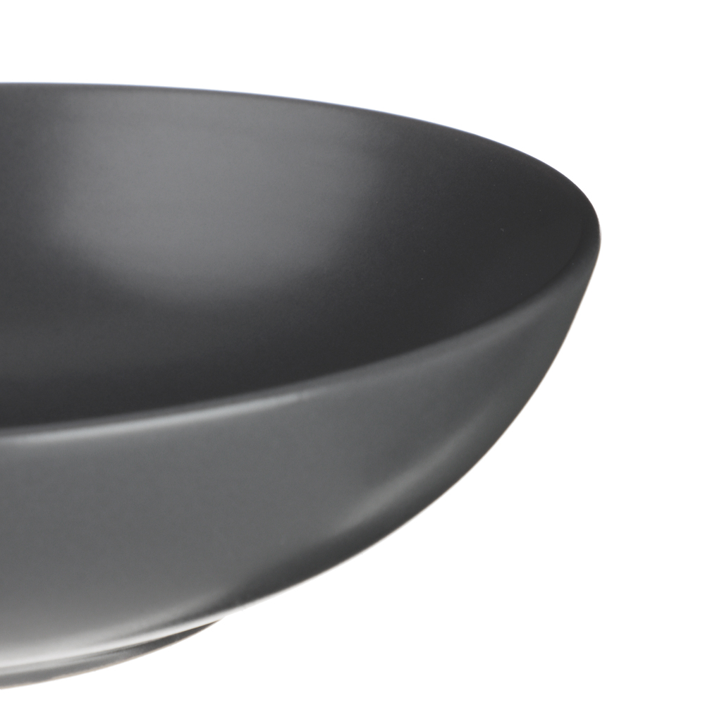 MILLIMI Салатник 880мл, 20х5.4см, керамика, графит - #2
