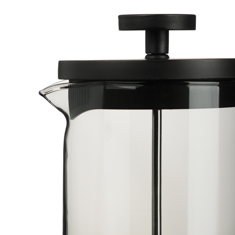 SATOSHI Графит Френч-пресс 600мл, жаропрочное стекло - #2