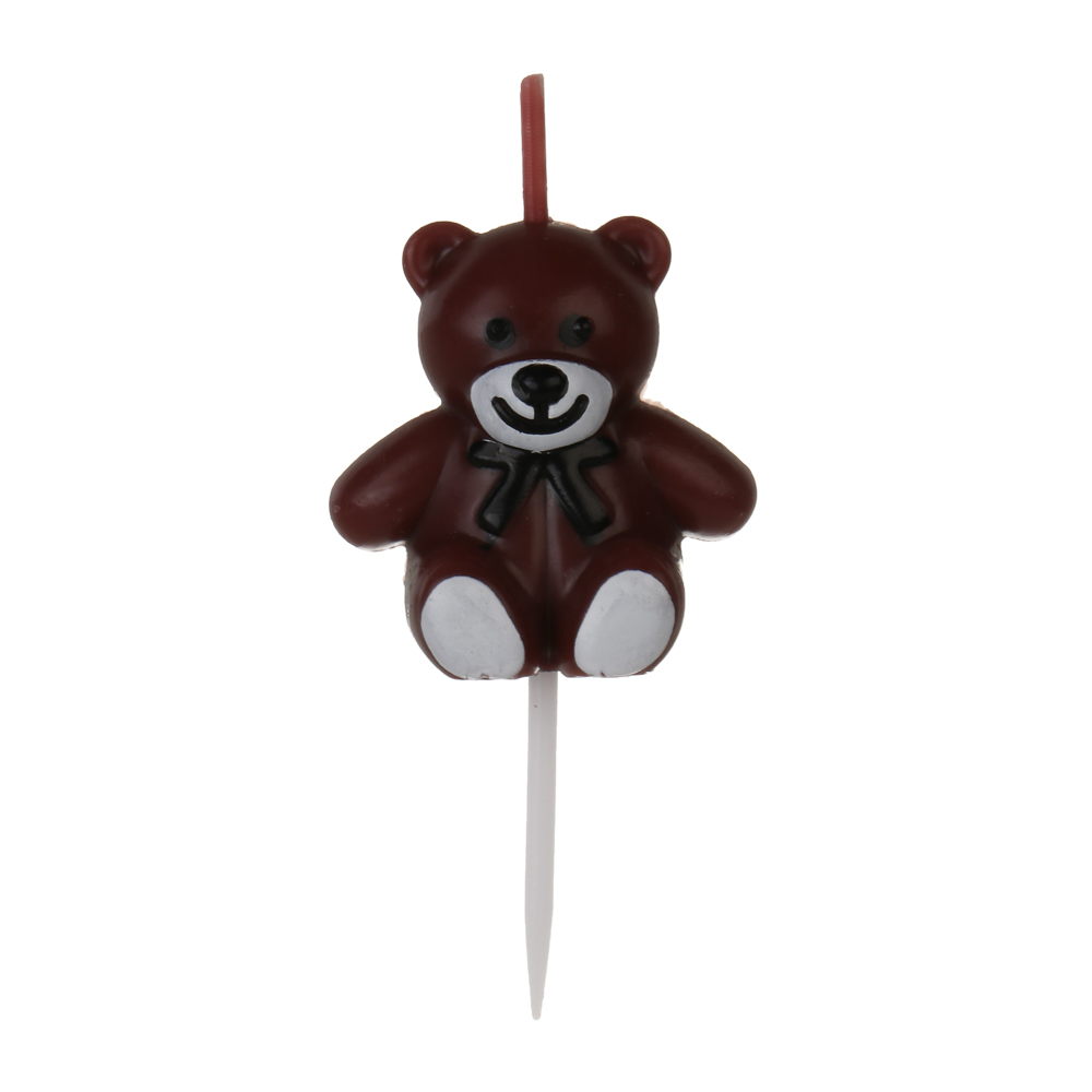 Набор свечей для торта тм Fntastic, 3 см, 5 шт, "Медвежата", парафин - #2