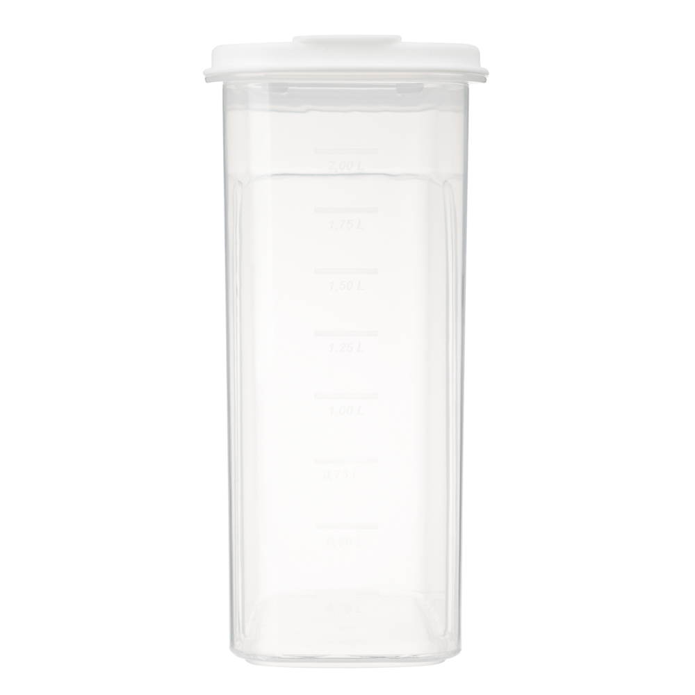 Банка для сыпучих продуктов МАШ прямоугольный 2,4л, пластик - #5