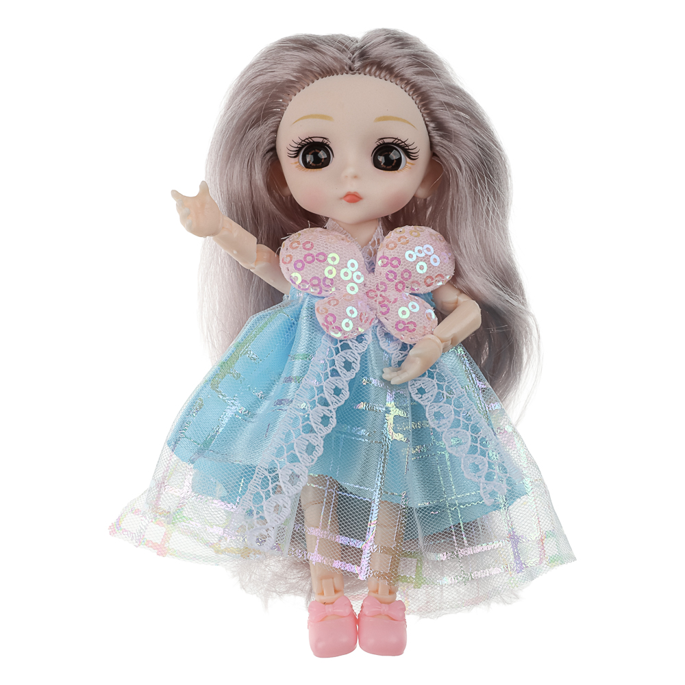 Кукла 14 см шарнирная с аксессуарами, PP, ABS, ИГРОЛЕНД, 3+, 1811-52 - #17