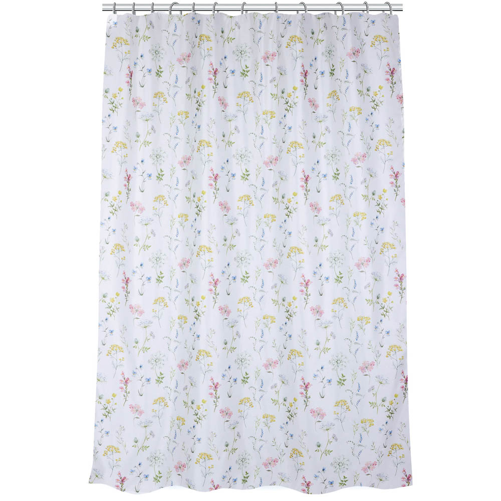 Шторка для ванной, таффета, 145x180см, ШТТФ056-21001 - #1