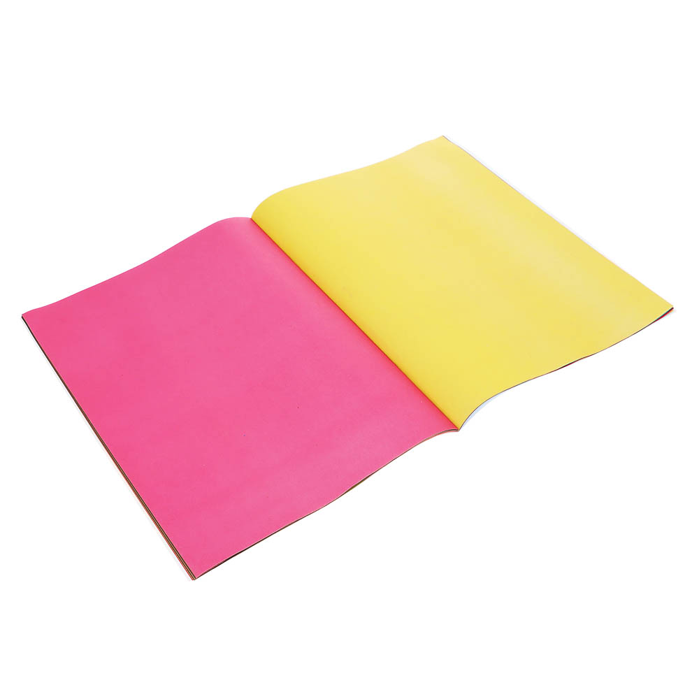 Бумага цветная ClipStudio, двусторонняя, 16 листов, 8 цветов, на скрепке - #4