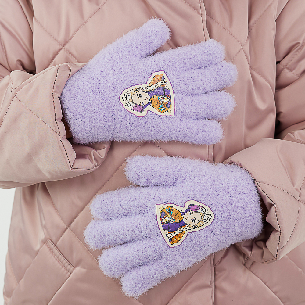 BY Русские Супергерои Перчатки детские двухслойные с термоаппликацией, р.14, 2 дизайна, СЗПВ24-24 - #7