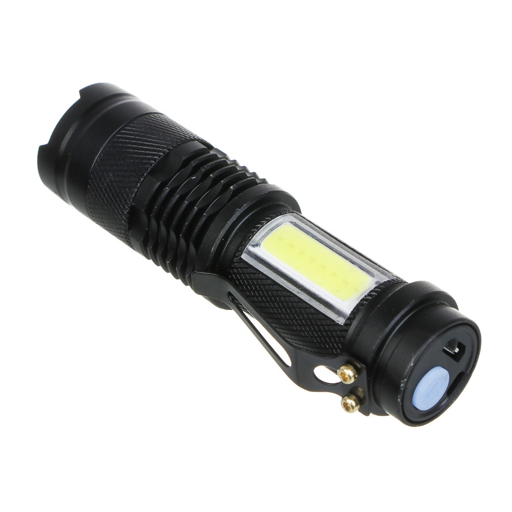 ЕРМАК Фонарь, ХРЕ LED, 3 режима, USB, алюминий, 94х25 мм, фокусировка - #3