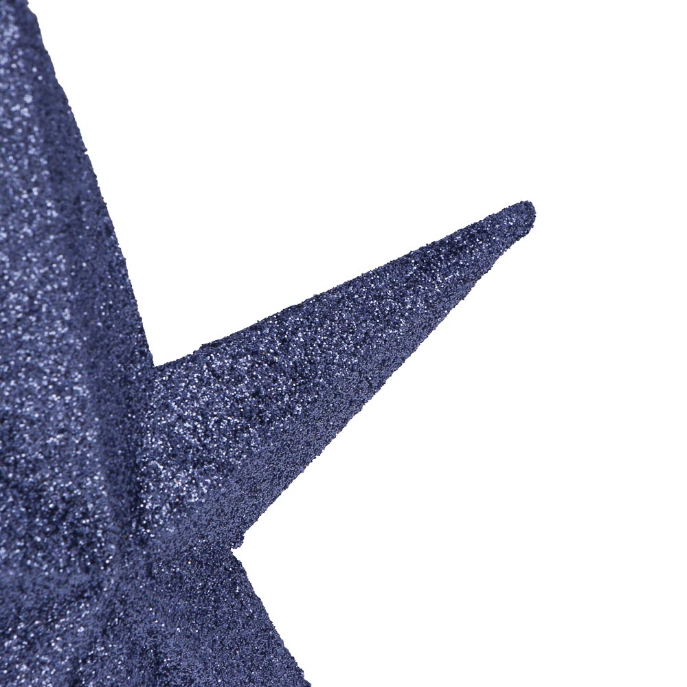 СНОУ БУМ Набор шаров и украшений 30 шт, 3см, 4см, 6см, 8см, синий - #4